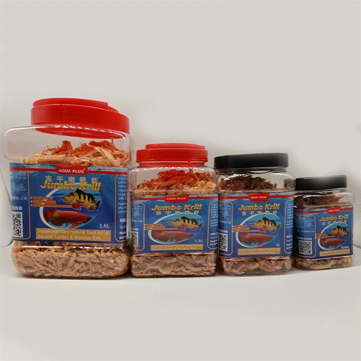 Aqua plus beste gevriesdroogde krill aquarium vis