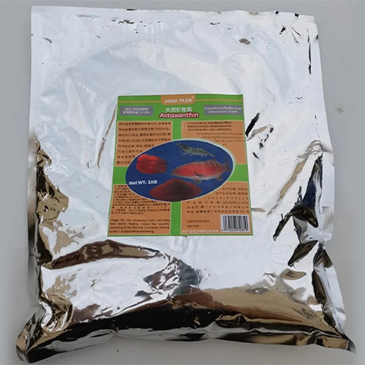 Premium astaxanthine poeder voor aquariumvissen