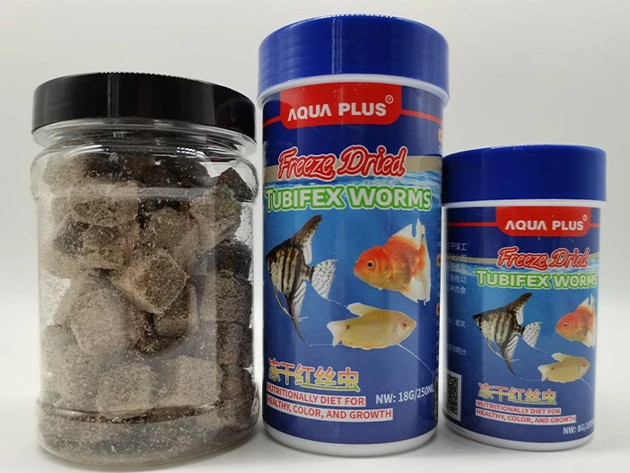 Aqua Plus freeze dried tubifex worms Aqua Plus freeze dried tubifex worms